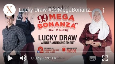 LIVETalk Eps 15 : Lucky Draw #99MegaBonanza Winner Announcement